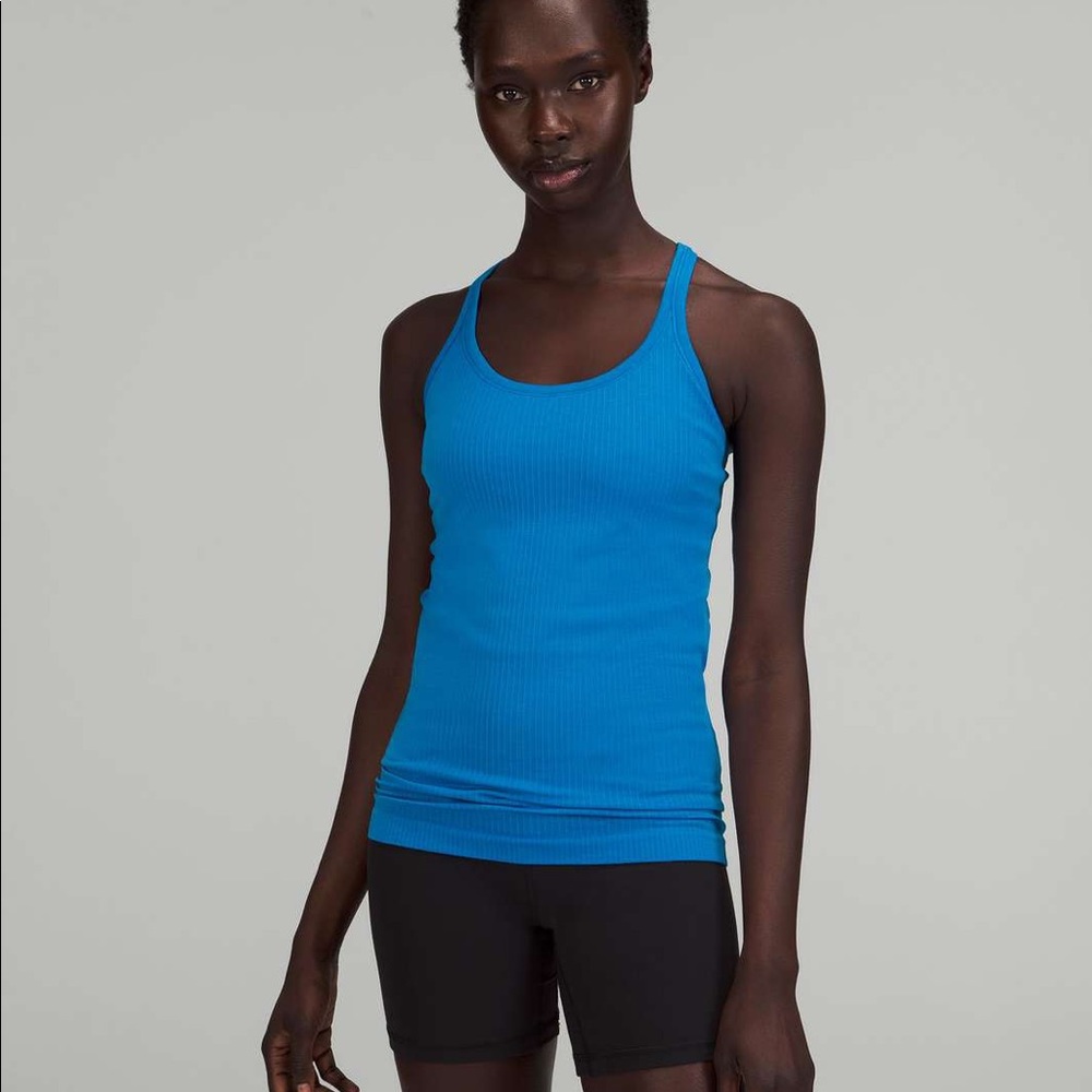 Lululemon Ebb to Street Tank Top in Poolside